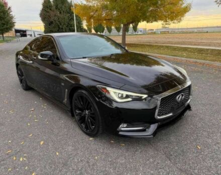 Черный Инфинити Q60, объемом двигателя 3 л и пробегом 61 тыс. км за 4500 $, фото 1 на Automoto.ua
