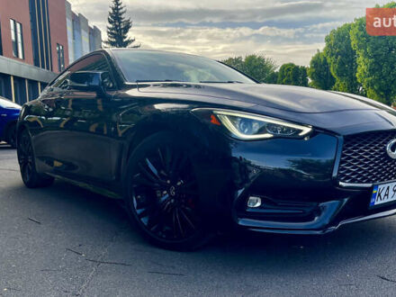 Інфініті Q60 2017 у Черкасах на Automoto.ua Чорний Інфініті Q60, об'ємом двигуна 3 л та пробігом 128 тис. км за 21300 $, фото 1 на Automoto.ua