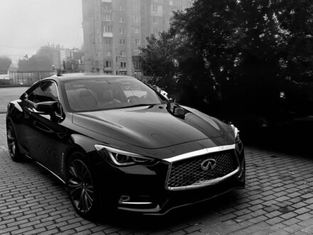 Черный Инфинити Q60, объемом двигателя 3 л и пробегом 150 тыс. км за 19000 $, фото 1 на Automoto.ua