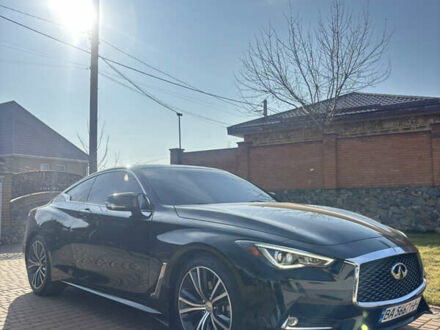 Инфинити Q60 2018 в Кропивницком (Кировограде) на Automoto.ua Черный Инфинити Q60, объемом двигателя 3 л и пробегом 99 тыс. км за 22150 $, фото 1 на Automoto.ua