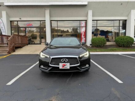 Черный Инфинити Q60, объемом двигателя 3 л и пробегом 44 тыс. км за 5900 $, фото 1 на Automoto.ua