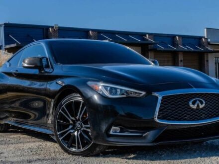 Чорний Інфініті Q60, об'ємом двигуна 3 л та пробігом 45 тис. км за 4000 $, фото 1 на Automoto.ua