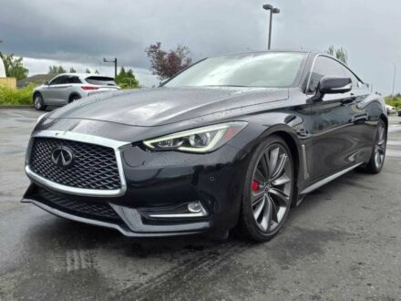 Черный Инфинити Q60, объемом двигателя 3 л и пробегом 38 тыс. км за 12000 $, фото 1 на Automoto.ua