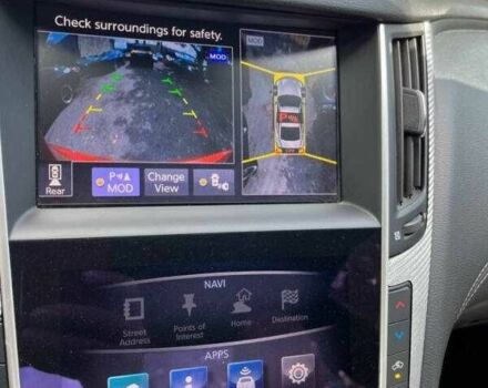 Красный Инфинити Q60, объемом двигателя 3 л и пробегом 55 тыс. км за 4950 $, фото 11 на Automoto.ua