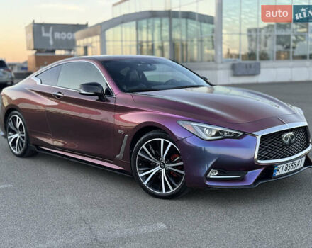 Красный Инфинити Q60, объемом двигателя 3 л и пробегом 90 тыс. км за 18500 $, фото 1 на Automoto.ua