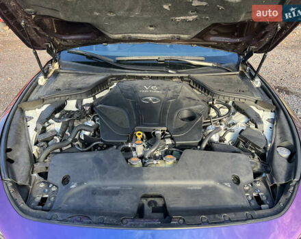 Красный Инфинити Q60, объемом двигателя 3 л и пробегом 91 тыс. км за 19500 $, фото 17 на Automoto.ua