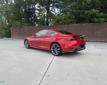 Красный Инфинити Q60, объемом двигателя 3 л и пробегом 56 тыс. км за 7600 $, фото 1 на Automoto.ua