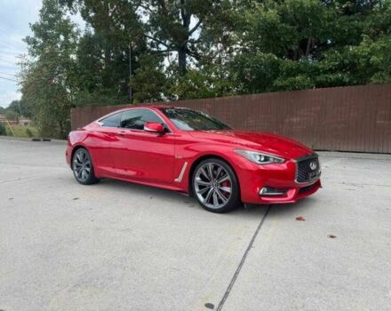 Красный Инфинити Q60, объемом двигателя 3 л и пробегом 56 тыс. км за 7600 $, фото 3 на Automoto.ua