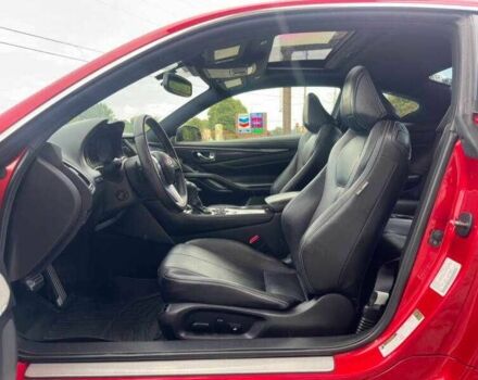 Красный Инфинити Q60, объемом двигателя 3 л и пробегом 56 тыс. км за 7600 $, фото 4 на Automoto.ua