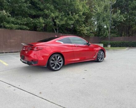 Красный Инфинити Q60, объемом двигателя 3 л и пробегом 56 тыс. км за 7600 $, фото 2 на Automoto.ua