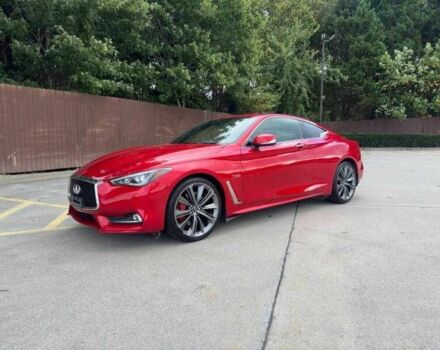 Красный Инфинити Q60, объемом двигателя 3 л и пробегом 56 тыс. км за 7600 $, фото 1 на Automoto.ua