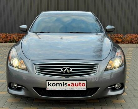 Серый Инфинити Q60, объемом двигателя 3.7 л и пробегом 90 тыс. км за 13299 $, фото 4 на Automoto.ua