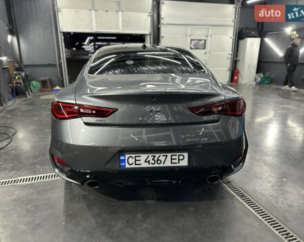 Серый Инфинити Q60, объемом двигателя 3 л и пробегом 107 тыс. км за 22200 $, фото 6 на Automoto.ua