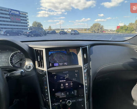 Серый Инфинити Q60, объемом двигателя 3 л и пробегом 84 тыс. км за 19300 $, фото 18 на Automoto.ua