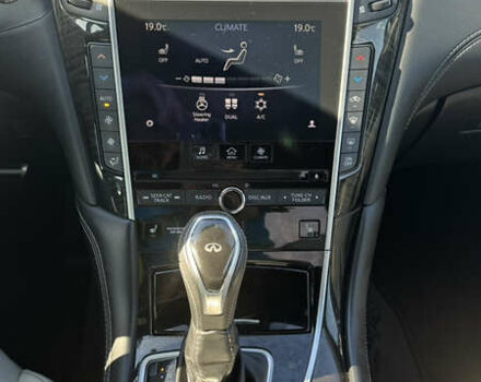 Серый Инфинити Q60, объемом двигателя 3 л и пробегом 84 тыс. км за 19300 $, фото 16 на Automoto.ua