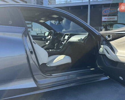 Серый Инфинити Q60, объемом двигателя 3 л и пробегом 84 тыс. км за 19300 $, фото 12 на Automoto.ua