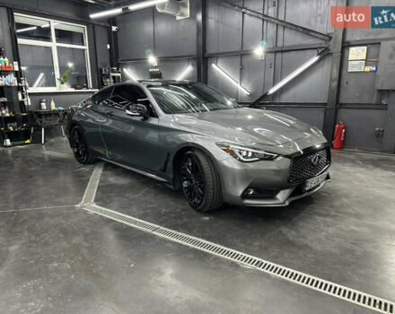 Серый Инфинити Q60, объемом двигателя 3 л и пробегом 107 тыс. км за 22200 $, фото 3 на Automoto.ua