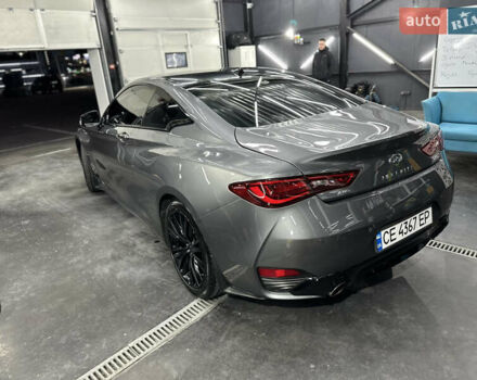 Серый Инфинити Q60, объемом двигателя 3 л и пробегом 107 тыс. км за 22200 $, фото 7 на Automoto.ua