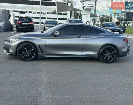 Серый Инфинити Q60, объемом двигателя 3 л и пробегом 107 тыс. км за 20999 $, фото 13 на Automoto.ua