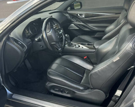 Серый Инфинити Q60, объемом двигателя 3 л и пробегом 107 тыс. км за 20999 $, фото 21 на Automoto.ua