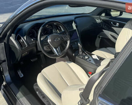 Серый Инфинити Q60, объемом двигателя 3 л и пробегом 84 тыс. км за 19300 $, фото 9 на Automoto.ua