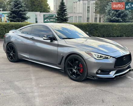 Серый Инфинити Q60, объемом двигателя 2 л и пробегом 38 тыс. км за 21700 $, фото 22 на Automoto.ua