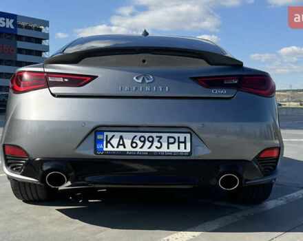 Серый Инфинити Q60, объемом двигателя 3 л и пробегом 84 тыс. км за 19300 $, фото 5 на Automoto.ua