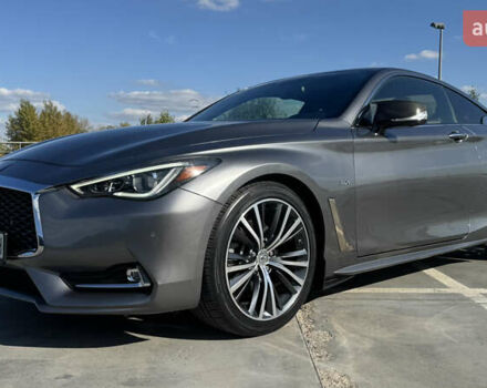 Серый Инфинити Q60, объемом двигателя 3 л и пробегом 84 тыс. км за 19300 $, фото 7 на Automoto.ua
