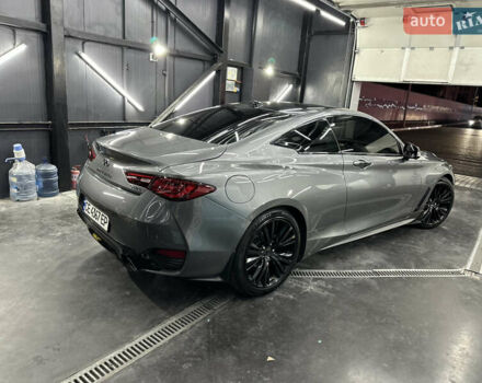 Серый Инфинити Q60, объемом двигателя 3 л и пробегом 107 тыс. км за 22200 $, фото 5 на Automoto.ua