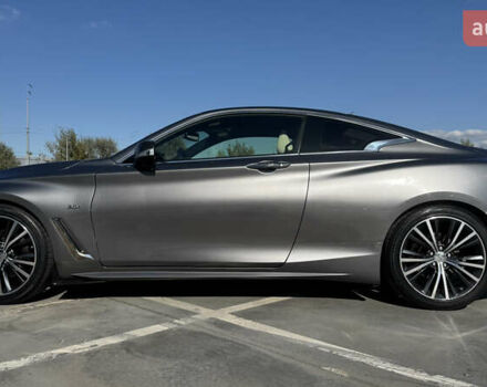 Серый Инфинити Q60, объемом двигателя 3 л и пробегом 84 тыс. км за 19300 $, фото 6 на Automoto.ua
