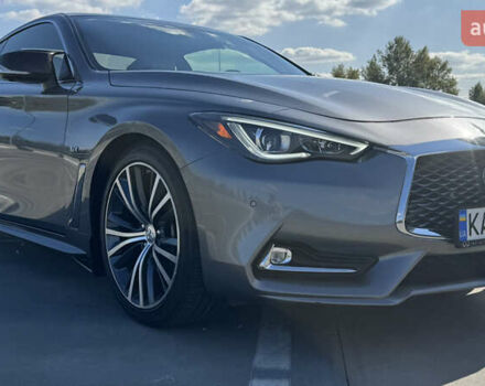 Серый Инфинити Q60, объемом двигателя 3 л и пробегом 84 тыс. км за 19300 $, фото 3 на Automoto.ua