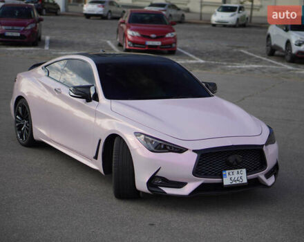 Серый Инфинити Q60, объемом двигателя 3 л и пробегом 130 тыс. км за 25499 $, фото 3 на Automoto.ua