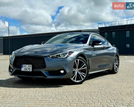 Сірий Інфініті Q60, об'ємом двигуна 1.99 л та пробігом 120 тис. км за 18950 $, фото 1 на Automoto.ua