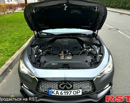 Серый Инфинити Q60, объемом двигателя 3 л и пробегом 72 тыс. км за 24500 $, фото 6 на Automoto.ua