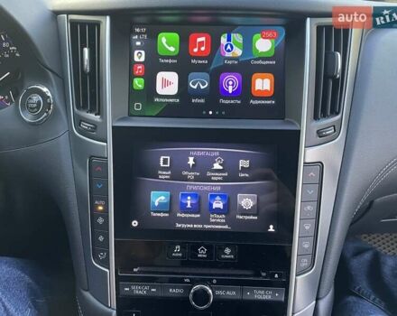 Серый Инфинити Q60, объемом двигателя 3 л и пробегом 97 тыс. км за 24500 $, фото 15 на Automoto.ua