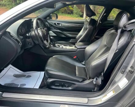 Серый Инфинити Q60, объемом двигателя 3 л и пробегом 32 тыс. км за 9800 $, фото 9 на Automoto.ua