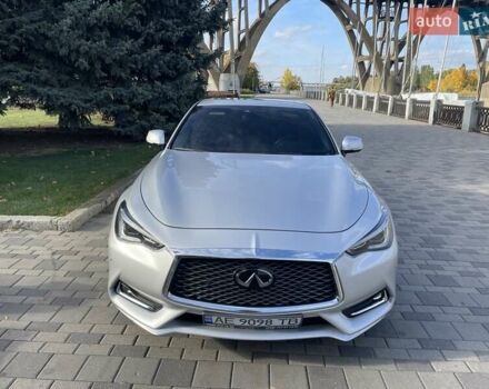 Серый Инфинити Q60, объемом двигателя 3 л и пробегом 97 тыс. км за 24500 $, фото 1 на Automoto.ua