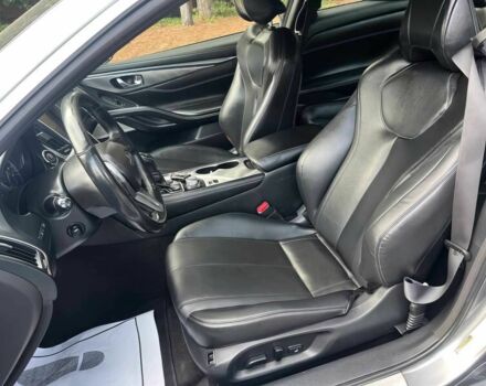 Серый Инфинити Q60, объемом двигателя 3 л и пробегом 32 тыс. км за 9800 $, фото 10 на Automoto.ua