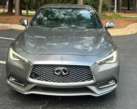 Серый Инфинити Q60, объемом двигателя 3 л и пробегом 32 тыс. км за 9800 $, фото 1 на Automoto.ua