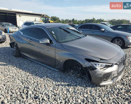 Серый Инфинити Q60, объемом двигателя 3 л и пробегом 85 тыс. км за 8150 $, фото 3 на Automoto.ua