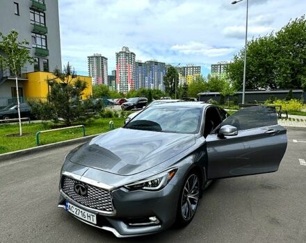 Серый Инфинити Q60, объемом двигателя 3 л и пробегом 80 тыс. км за 23900 $, фото 6 на Automoto.ua