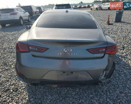 Серый Инфинити Q60, объемом двигателя 3 л и пробегом 85 тыс. км за 8150 $, фото 5 на Automoto.ua