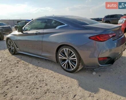 Серый Инфинити Q60, объемом двигателя 3 л и пробегом 57 тыс. км за 6700 $, фото 1 на Automoto.ua