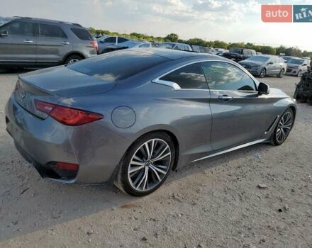 Серый Инфинити Q60, объемом двигателя 3 л и пробегом 57 тыс. км за 6700 $, фото 2 на Automoto.ua