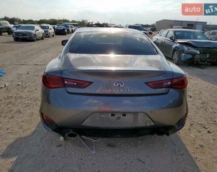 Серый Инфинити Q60, объемом двигателя 3 л и пробегом 57 тыс. км за 6700 $, фото 5 на Automoto.ua