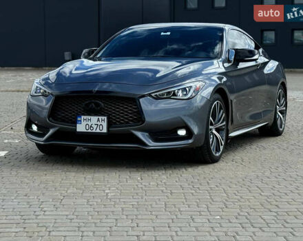 Сірий Інфініті Q60, об'ємом двигуна 1.99 л та пробігом 120 тис. км за 18950 $, фото 1 на Automoto.ua