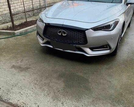 Серый Инфинити Q60, объемом двигателя 2 л и пробегом 80 тыс. км за 15500 $, фото 1 на Automoto.ua