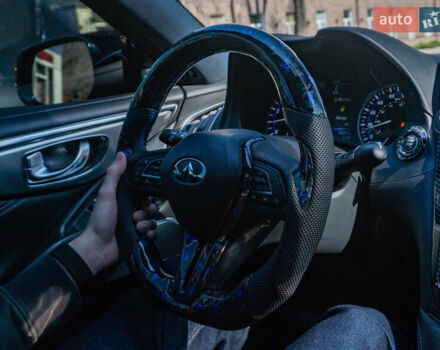Синий Инфинити Q60, объемом двигателя 3 л и пробегом 98 тыс. км за 22800 $, фото 4 на Automoto.ua