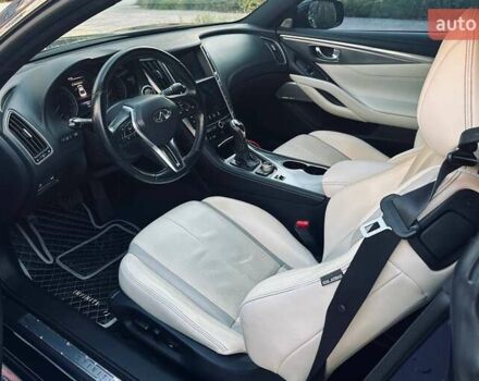 Синий Инфинити Q60, объемом двигателя 3 л и пробегом 99 тыс. км за 21400 $, фото 5 на Automoto.ua