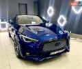 Синий Инфинити Q60, объемом двигателя 3 л и пробегом 46 тыс. км за 24500 $, фото 1 на Automoto.ua